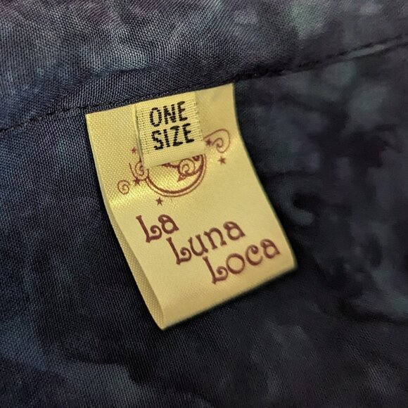 Vintage Batik Turtle Wrap Skirt Sarong Hippie Festival Boho Rayon Tropical - Picture 4 of 8